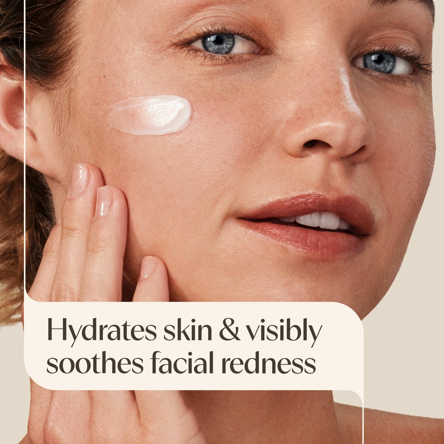 Aveeno Calm + Restore Redness Relief Moisturizing Face Cream, Non-Comedogenic Facial Moisturizer with Ceramide & Vitamin B5, Hydrating for Dry Beauty & Personal Care Aveeno