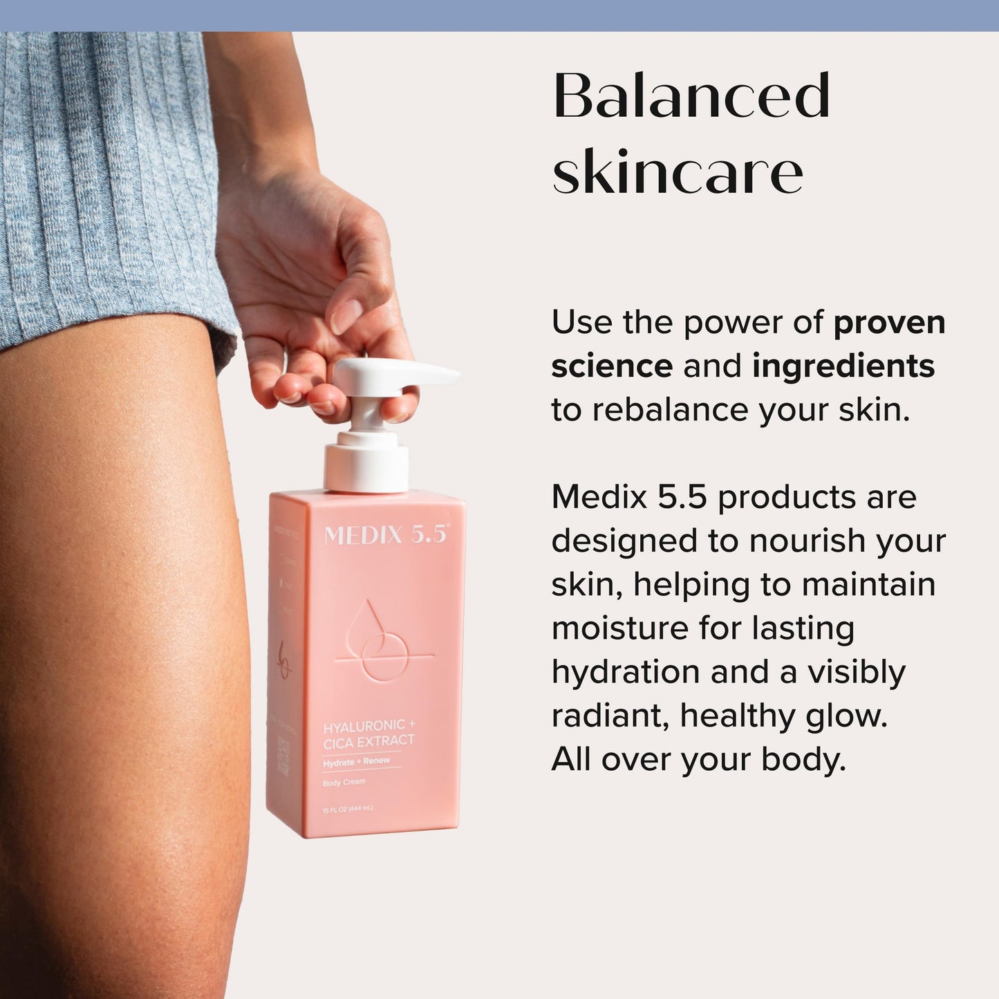Medix 5.5 Hyaluronic Acid + Vitamin E Cream Body Lotion For Women | Hydrating Dry Skin Firming Lotion Minimizes Look Of Wrinkles, Stretch Marks Beauty & Personal Care Medix 5.5