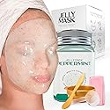 BRÜUN Peel-Off Peppermint Jelly Mask for Face Care - A 23 fl oz Rubber Mask Jar for 30 to 35 Treatments - A Skin Care Moisturizing Gel Mask of Spa Set Beauty & Personal Care BRÜUN