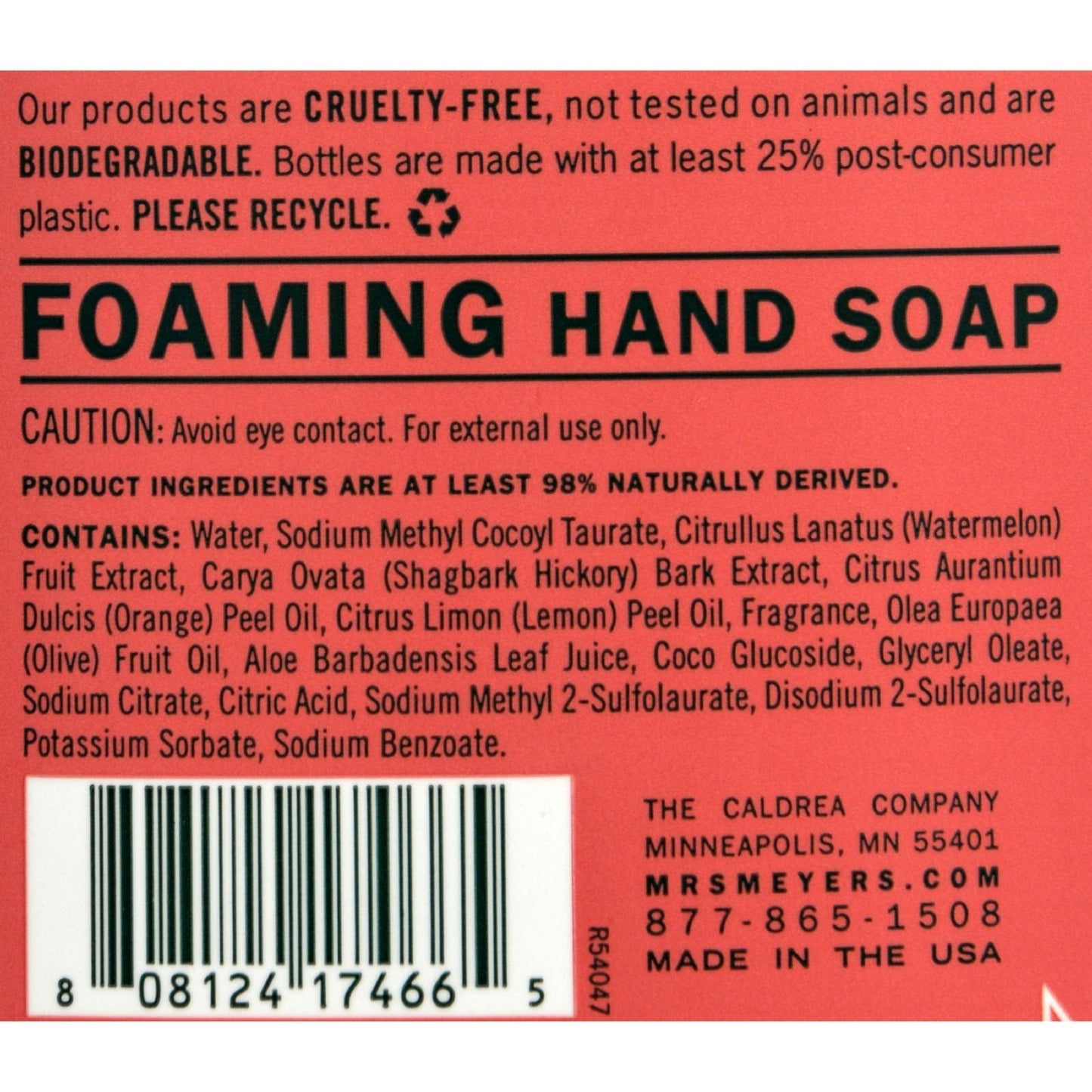 Mrs. Meyers Clean Day Liquid Hand Soap Liquid 10 Oz Beauty & Personal Care Mrs. MEYER'S