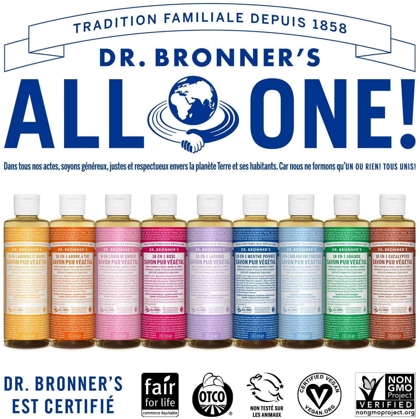 Dr. Broner's Liquid Soap - 946 ml Beauty & Personal Care Dr. Bronner's