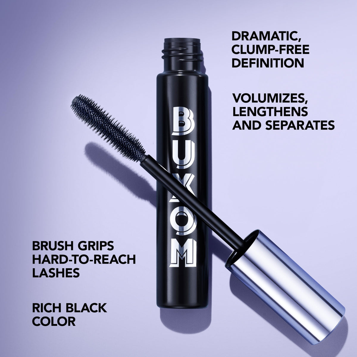 BUXOM Lash Volumizing Mascara, Blackest Black, Full Size Beauty & Personal Care Buxom