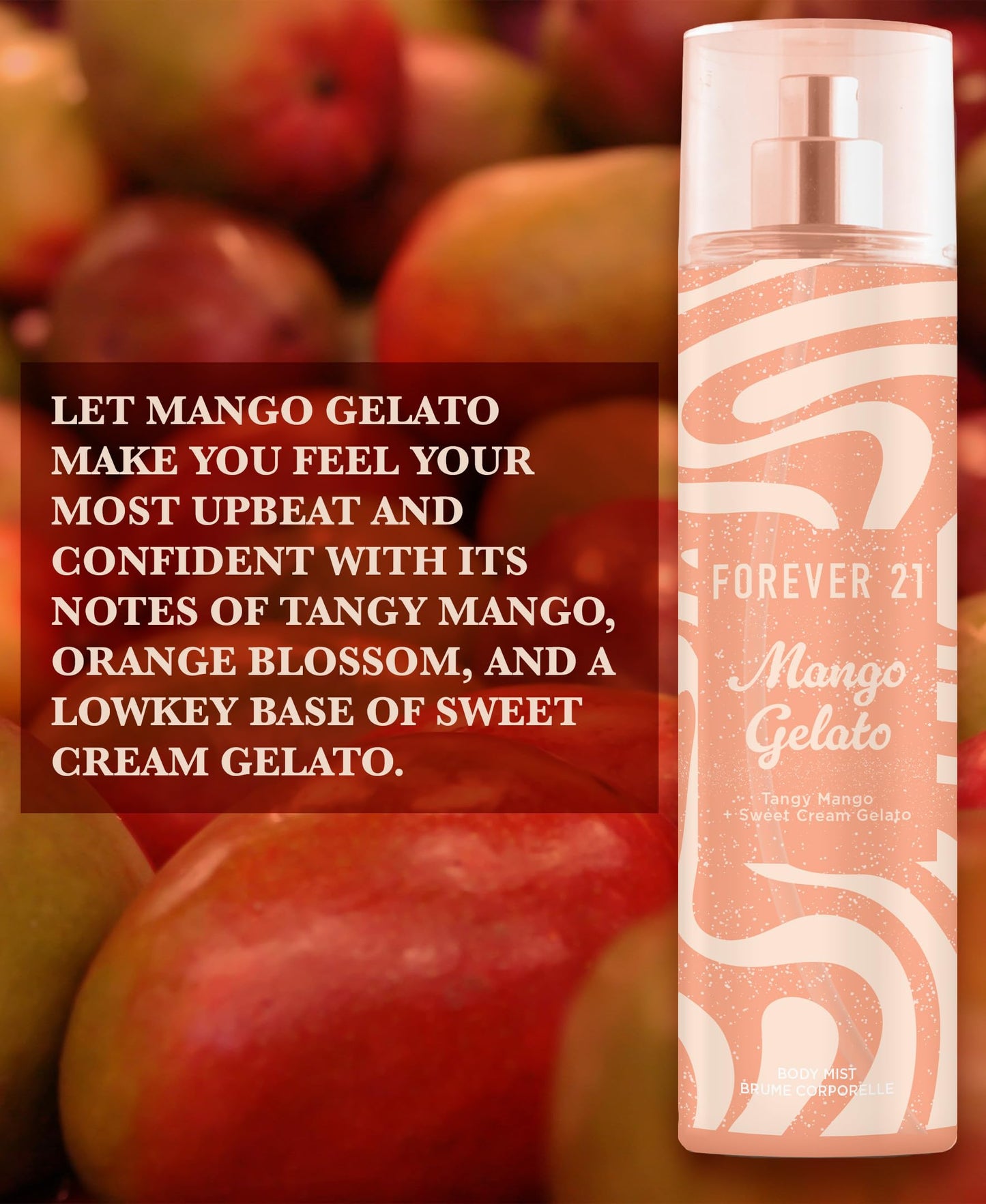 Mango Gelato Body Spray, 8 fl. oz., by Forever 21 Beauty & Personal Care Forever 21