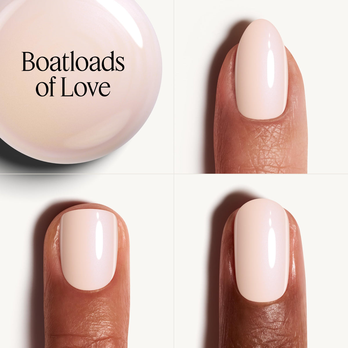 essie Nail Polish, Salon-Quality Off-White Nail Polish, Vegan, Boatloads Of Love, 0.46 fl oz