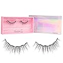 Dorisue Natural magnetic lashes short Magnetic eyelashes Natural look Luxe Cat eyes Natural Medium Long lashes Flare style Beauty & Personal Care Dorisue
