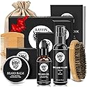 Christmas Gifts for Men - Beard Kit for Men's Self-care, Outfits Men's Grooming Routine, Anniversary | Birthday Gifts for Him Husband Boyfriend Dad Beauty & Personal Care RAFFIN