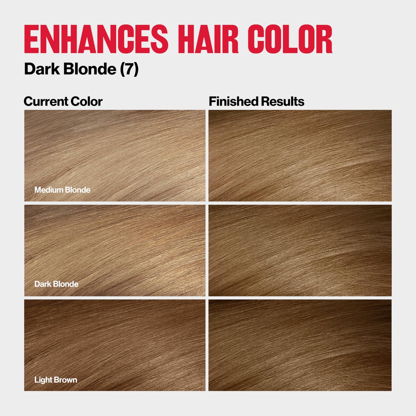 Revlon ColorSilk Tone + Gloss + Care Demi Permanent Hair Color, Dye Kit with Leave-In Scalp and Haircare Serum, 2x Shinier, 4x Stronger, 7 Dark Beauty & Personal Care REVLON