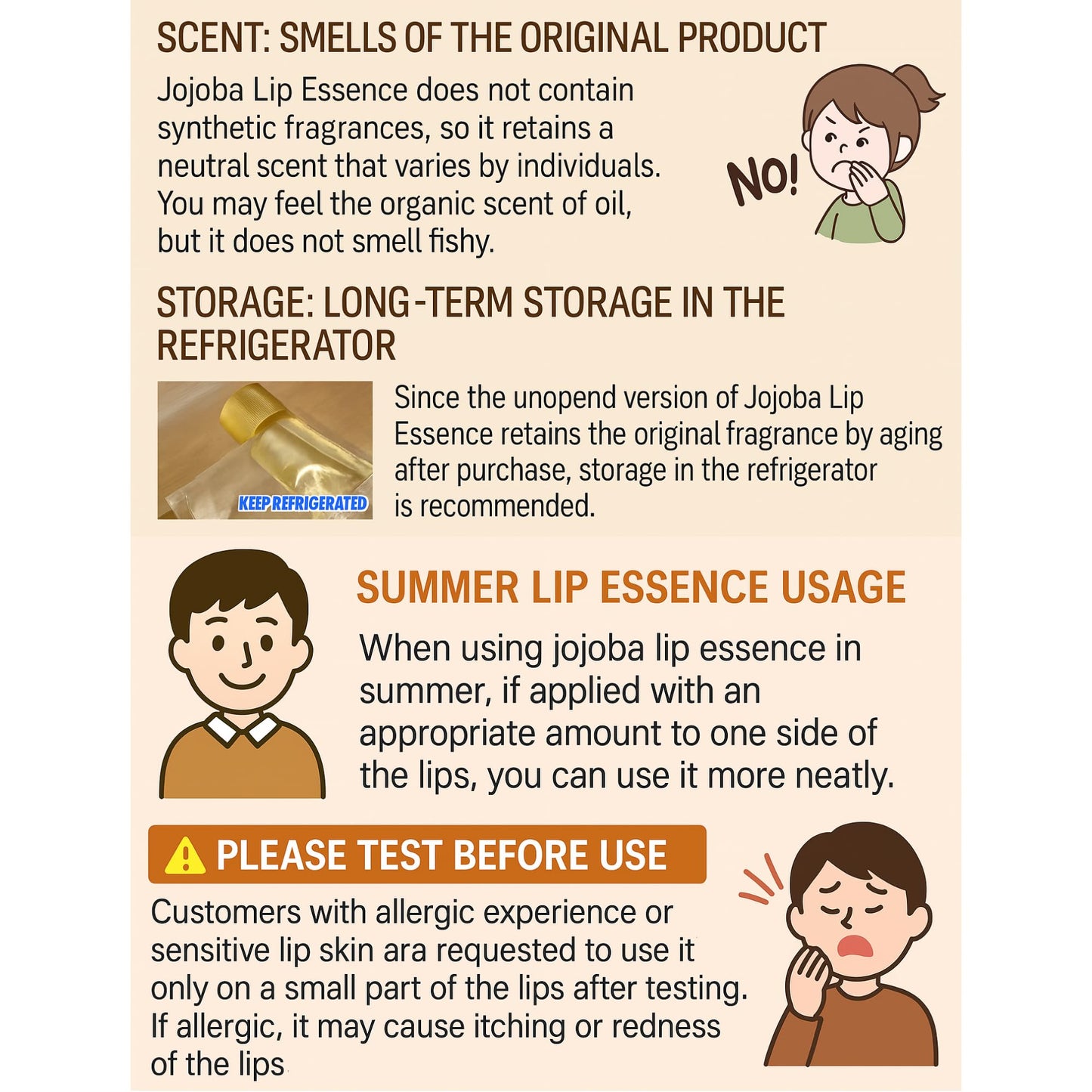 Sid-mool Jojoba Lip Essence 13ml/0.44oz x 2 Pack - Lip Gloss for Women with Jojoba Seed Oil - Ultra-Moisturizing & Protective Skincare for Dry Beauty and Personal Care GASHINA STORY