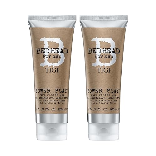Bed Head for Men by TIGI Power Play Firm Finish Gel 6.76 Oz (Pack of 2) Beauty & Personal Care Bed Head
