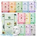 PB&Jay Purenature Hydrate and Calm Facial Mask - 12 Pack Acai Berry,Vita c,retinol and more, Made in Korea, Face Mask Skincare for Hydration, Skincare Beauty & Personal Care PB & JAY