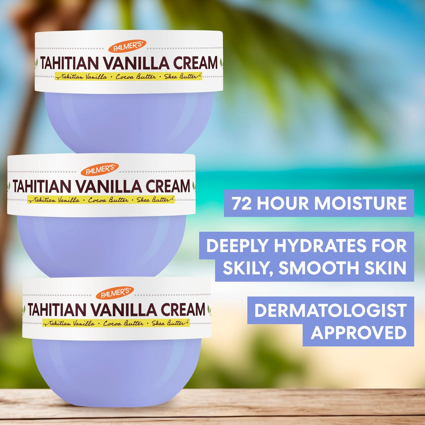 Palmer's Cocoa Butter Formula Body Cream, Moisture Drenching Tahitian Vanilla, 8.8 Oz, 72Hr Hydration with Shea Butter & Vitamin E for Softer Skin Beauty & Personal Care Palmer's