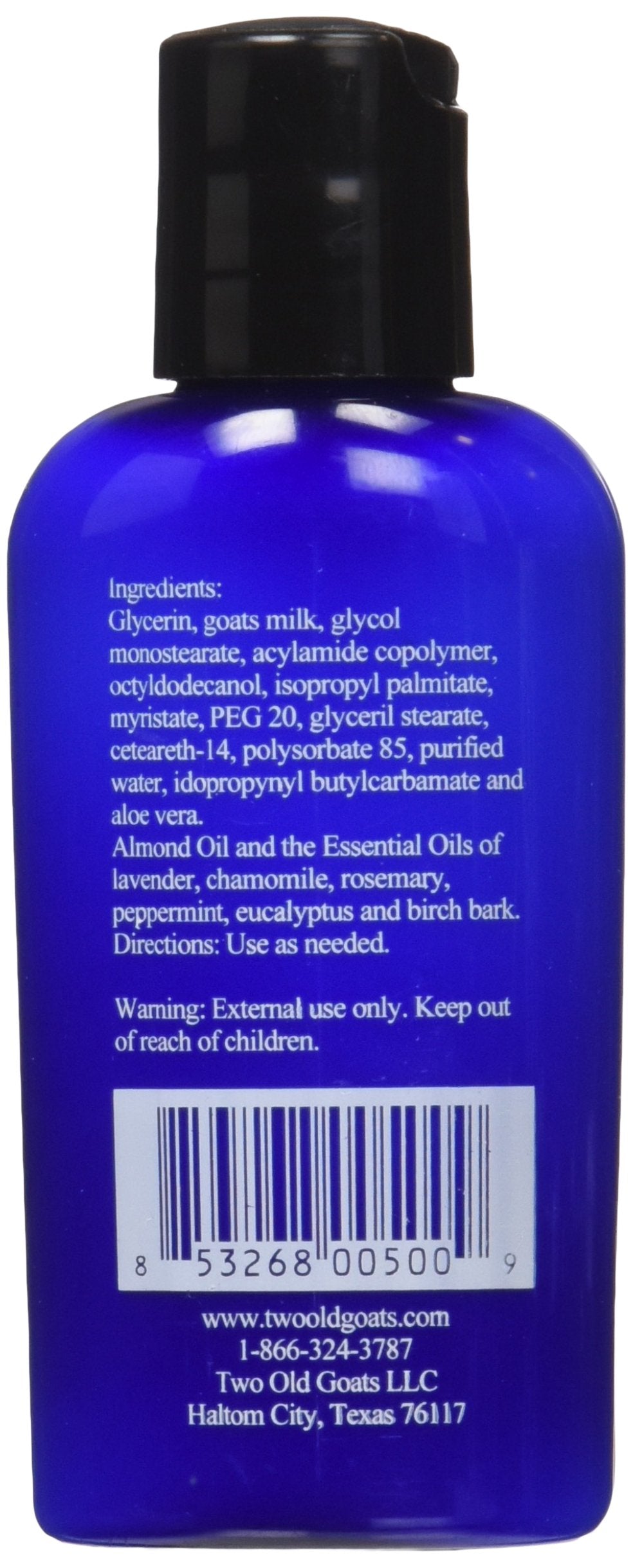 Two Old Goats Essential Oil Lotion, 2 oz Beauty & Personal Care Two Old Goats
