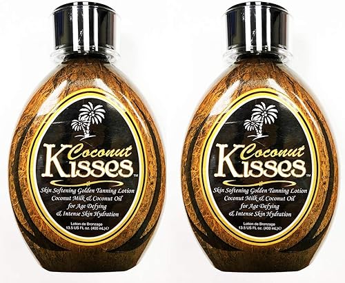Lot of (2) Ed Hardy COCONUT KISSES Golden Tanning Lotion, 13.5 oz Beauty & Personal Care ED HARDY