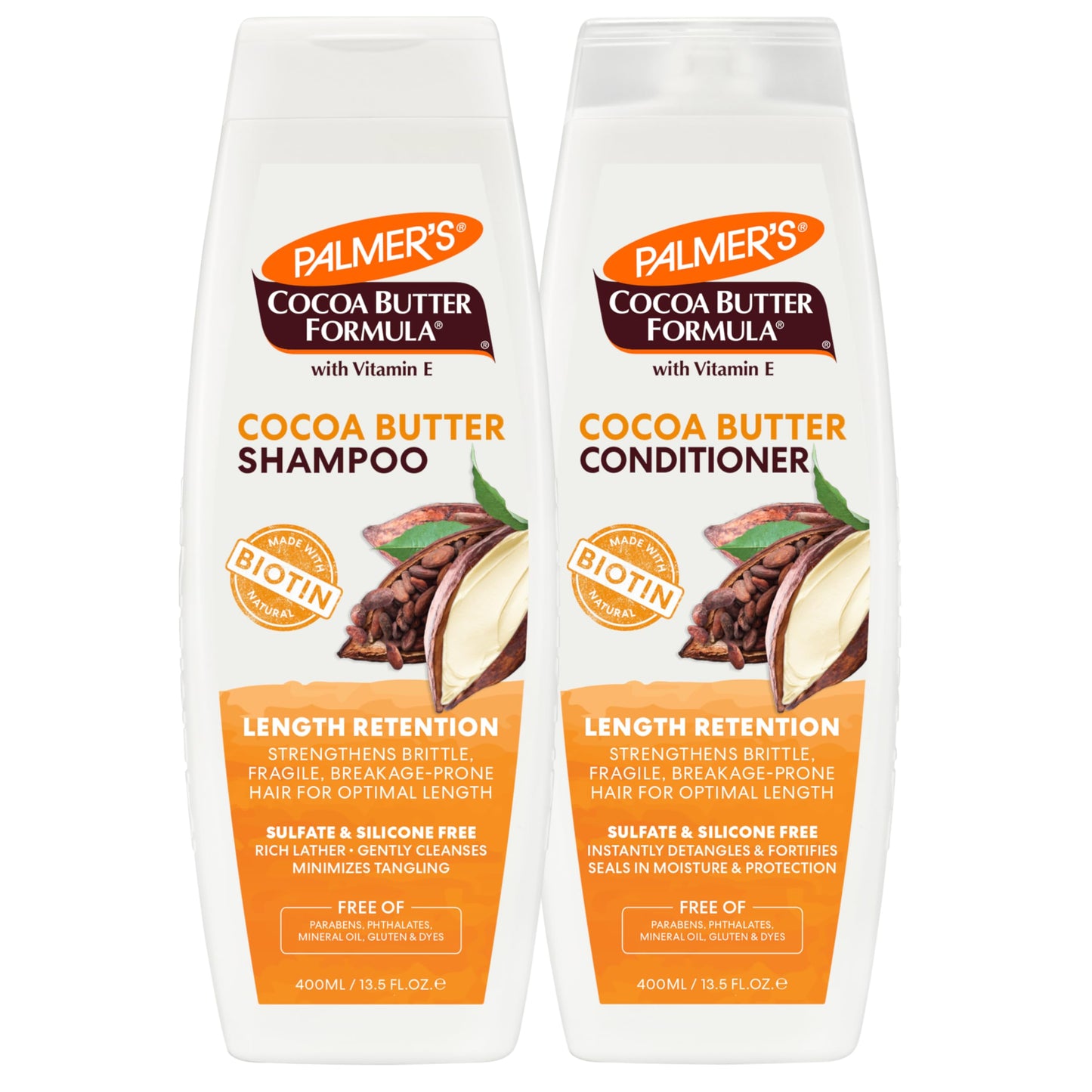 Palmer's Cocoa Butter Formula Length Retention Shampoo & Conditioner bundle (Pack of 2) Beauty & Personal Care Palmer's