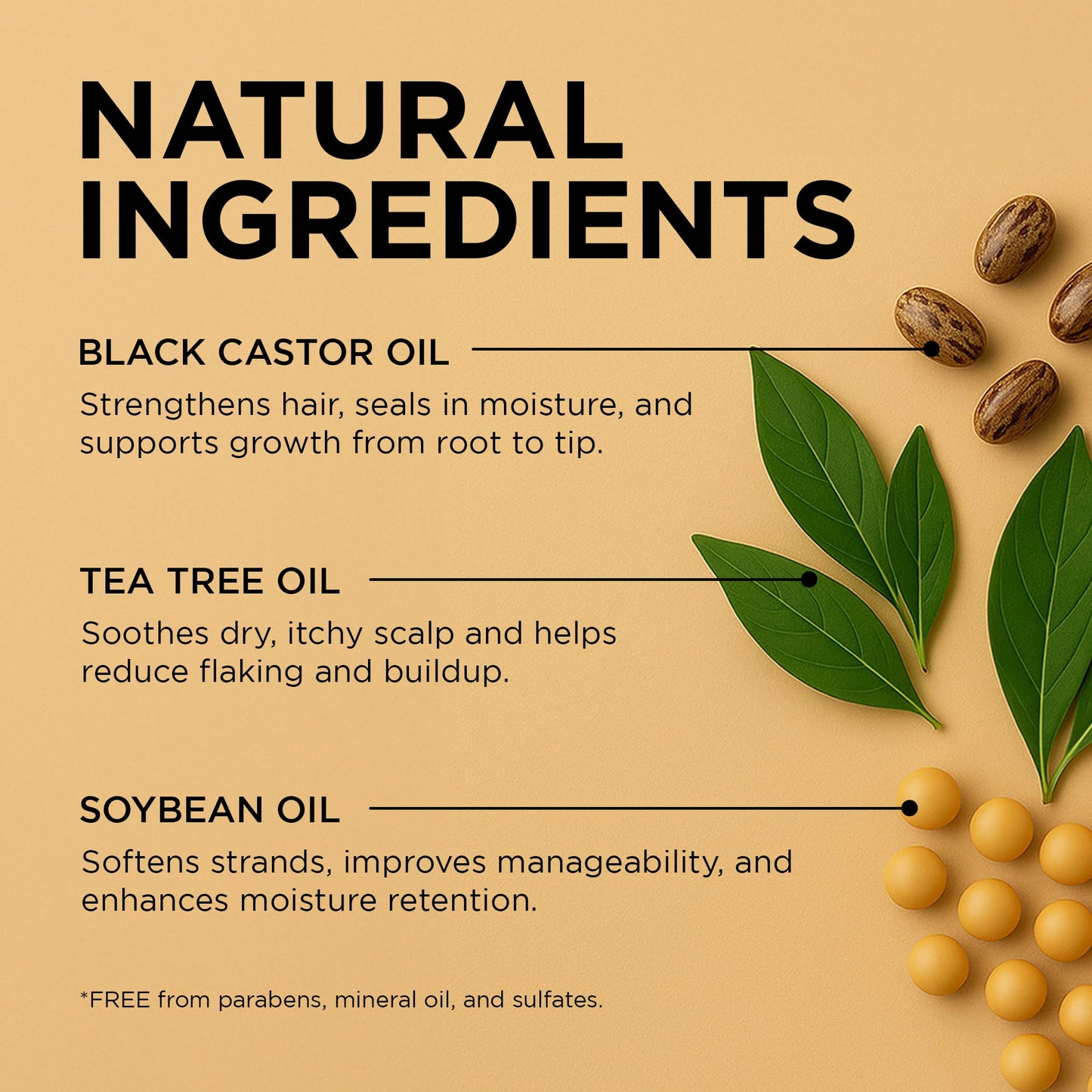 African Pride Black Castor Miracle Hair & Scalp Sealing Oil - Hair Oil with Black Castor, Tea Tree & Soybean Oil for Moisture Lock, Scalp Relief Beauty & Personal Care African Pride