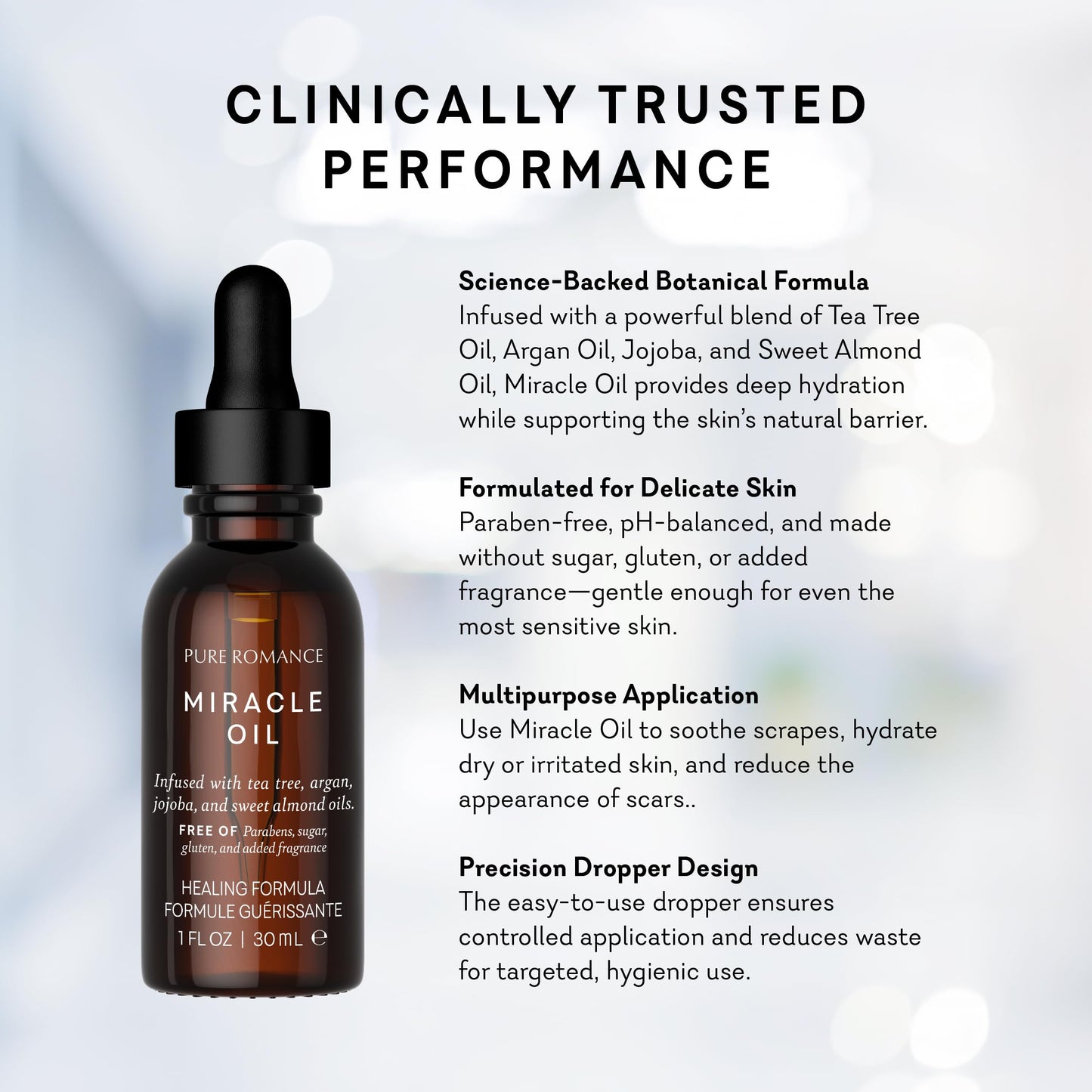 Pure Romance HeLi Miracle Oil | Natural Body Oil Beauty & Personal Care Pure Romance