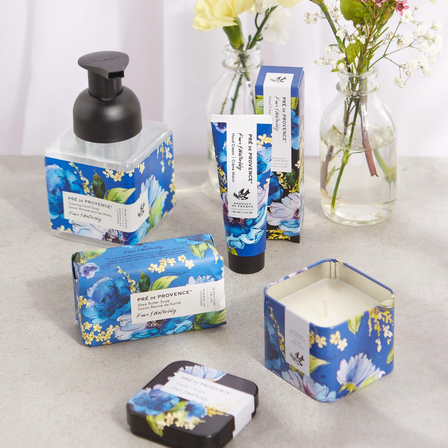 Pre de Provence Le Jardin Collection Scented Foaming Hand Soap, Gentle & Moisturizing, Infused with Jojoba & Cotton Seed Oils, 250 ml, Kiwi Beauty & Personal Care Pre de Provence