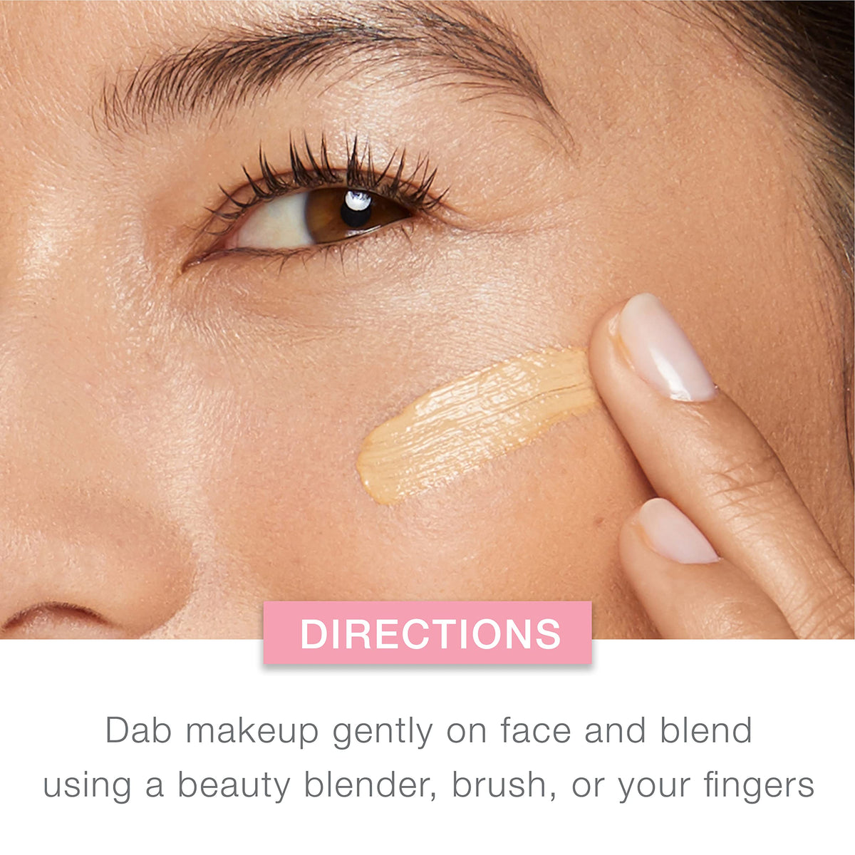 Neutrogena Healthy Skin Liquid Foundation Makeup with Broad Spectrum SPF 20 Sunscreen, Lightweight, Medium Coverage Makeup with Sunscreen Beauty & Personal Care Neutrogena