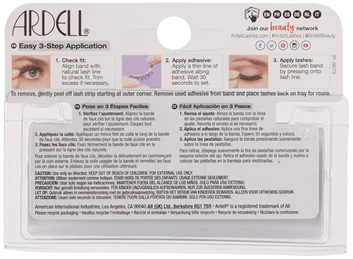 Ardell Fashion Lashes Pair - 112 Lower Lashes Black Beauty & Personal Care Ardell