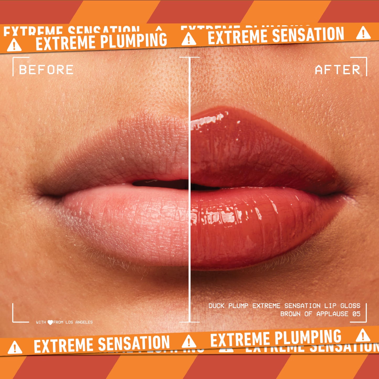 NYX PROFESSIONAL MAKEUP Duck Plump High Pigment Lip Gloss, Lip Plumper Gloss with Spicy Ginger - Brown Of Applause Beauty & Personal Care NYX PROFESSIONAL MAKEUP