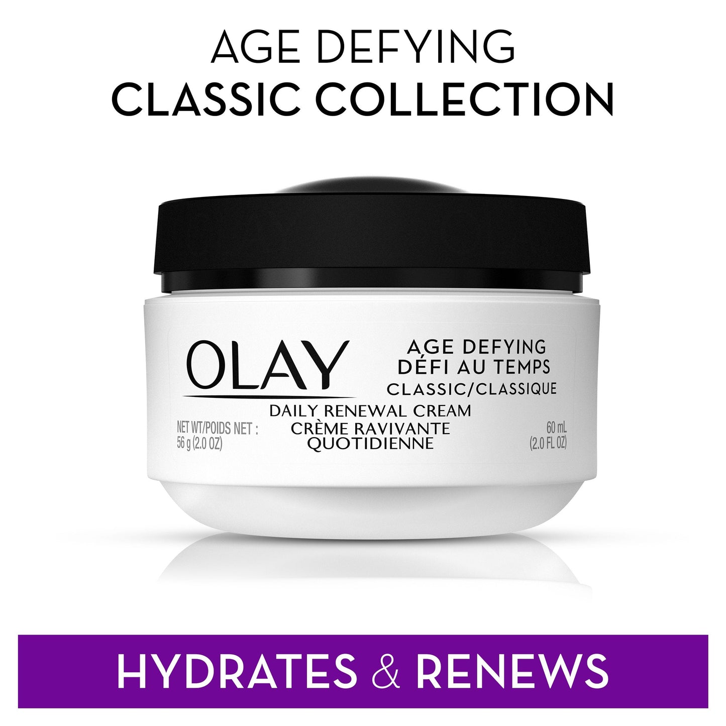 Olay, Age Defying Classic Daily Renewal Cream, 2 Fl Oz Beauty & Personal Care Olay