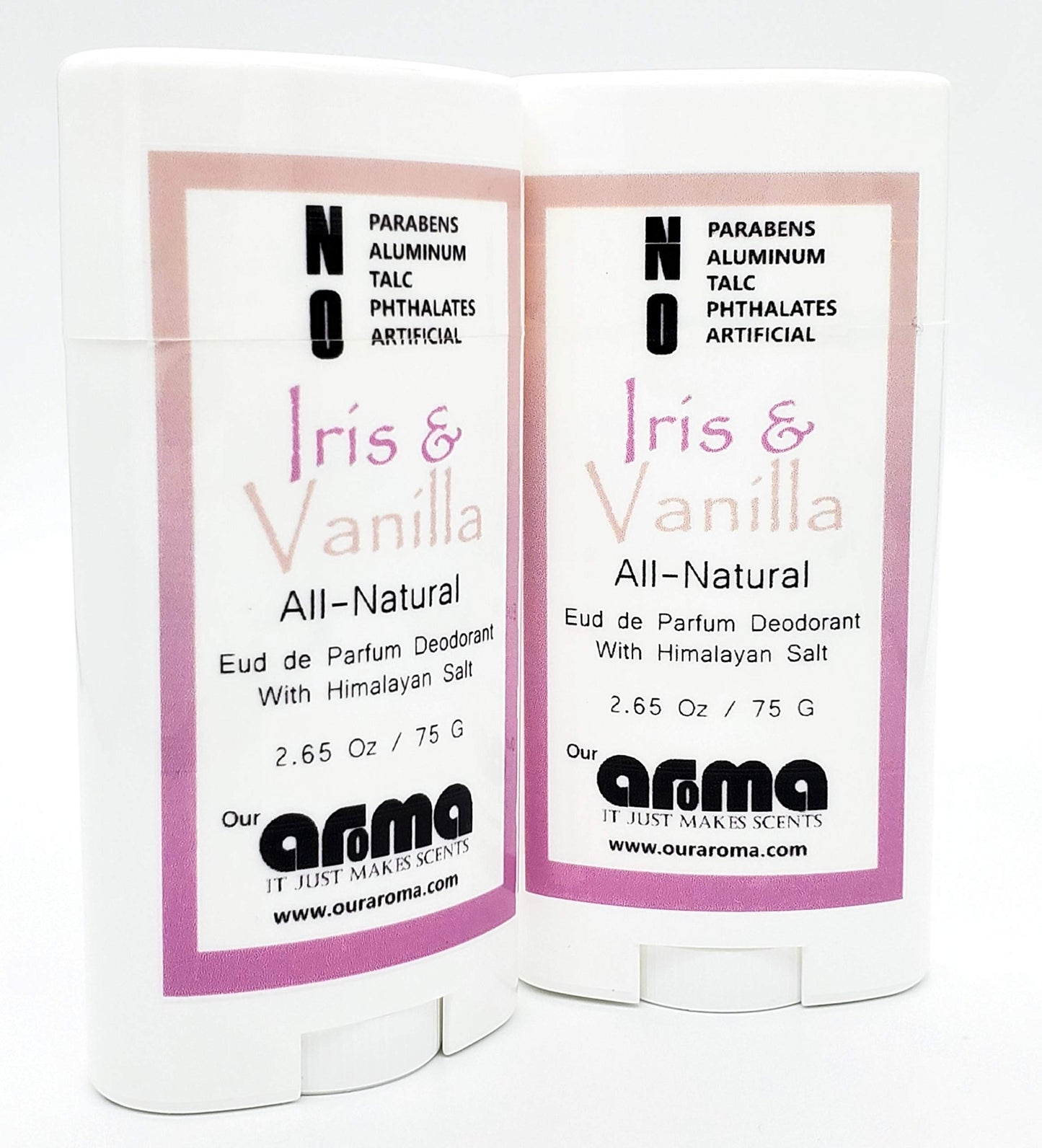 Our Aroma All-Natural Deodorant for Women and Men - Vegan, Gluten Free, Cruelty Free - Aluminum Free, Free of Parabens & Sulfates - Iris & Vanilla Beauty and Personal Care Our Aroma