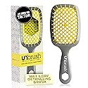 FHI Heat UNbrush Detangling Brush for Pain-Free Brushing on All Wet or Dry Hair Types - Durable DuoFlex Anti-Static Bristles, Lightweight Handle Beauty & Personal Care FHI Heat