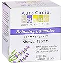 Aura Cacia Aromatherapy Shower Tablets, Relaxing Lavender 3 ea (Pack of 12) Beauty & Personal Care Aura Cacia