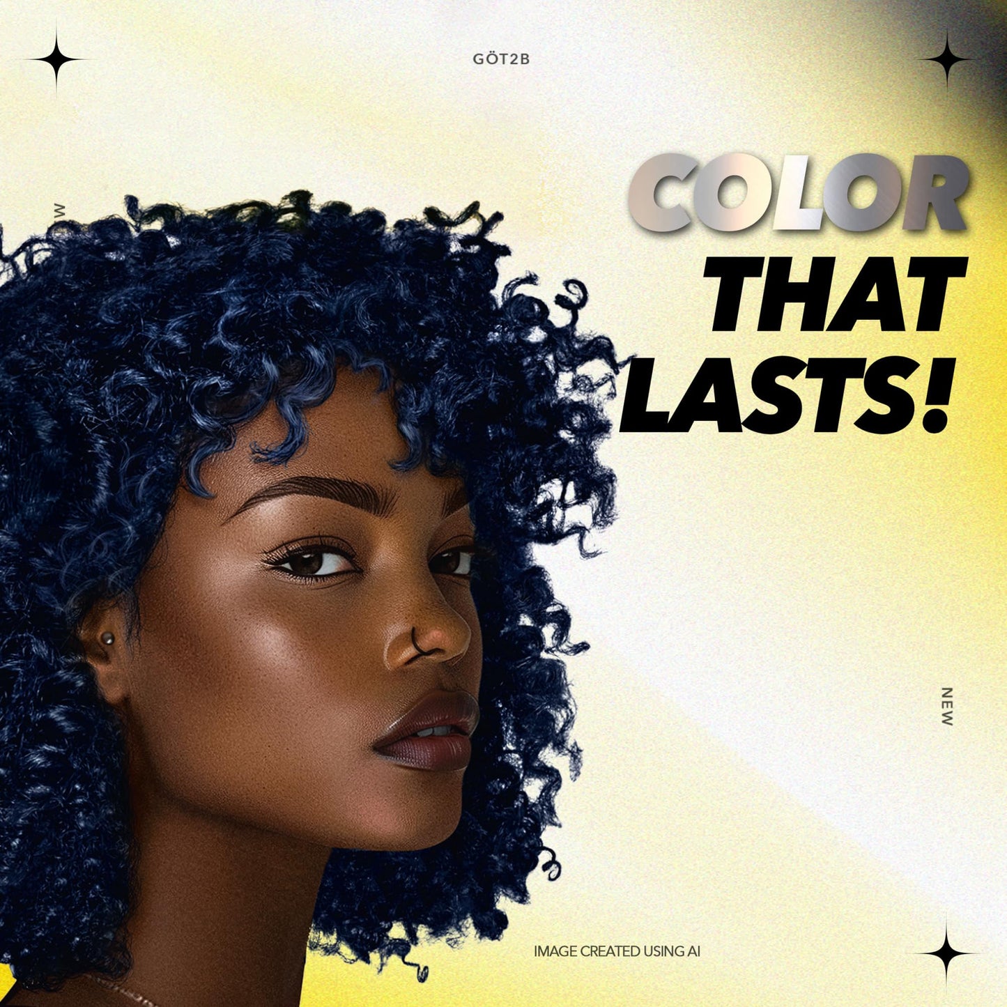 got2b Metallics Permanent Hair Dye, Blue Mercury M67, Hair Color for Women & Men, Formulated with Metallic-Shine Booster for Cool, Shimmering Tones Beauty & Personal Care Got2B