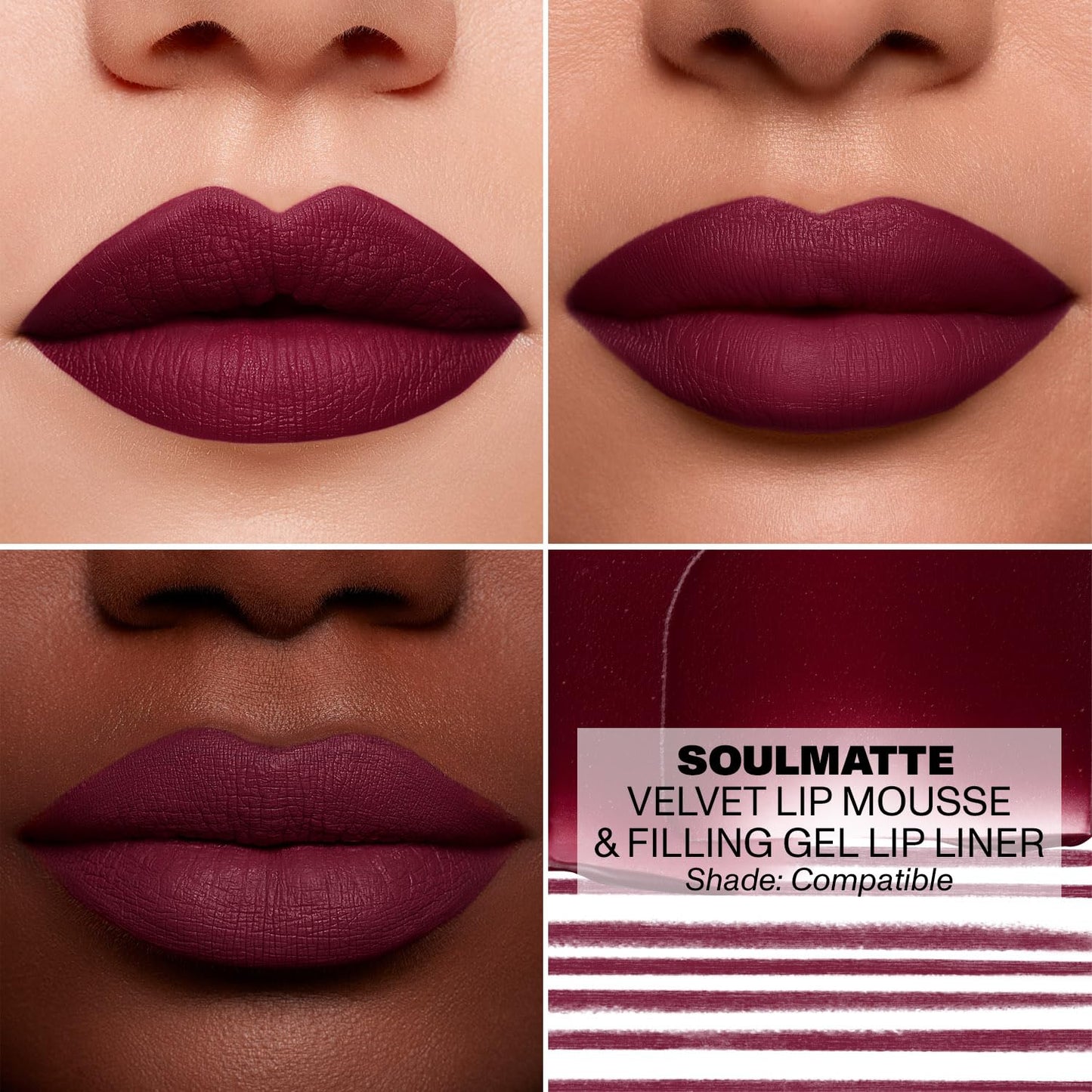 Morphe Soulmatte Velvet Lip Mousse - Air-Whipped Matte Lipstick for Women with Vitamin E to Hydrate, Soften & Smooth - Provides Long Lasting & Velvety Beauty & Personal Care MORPHE