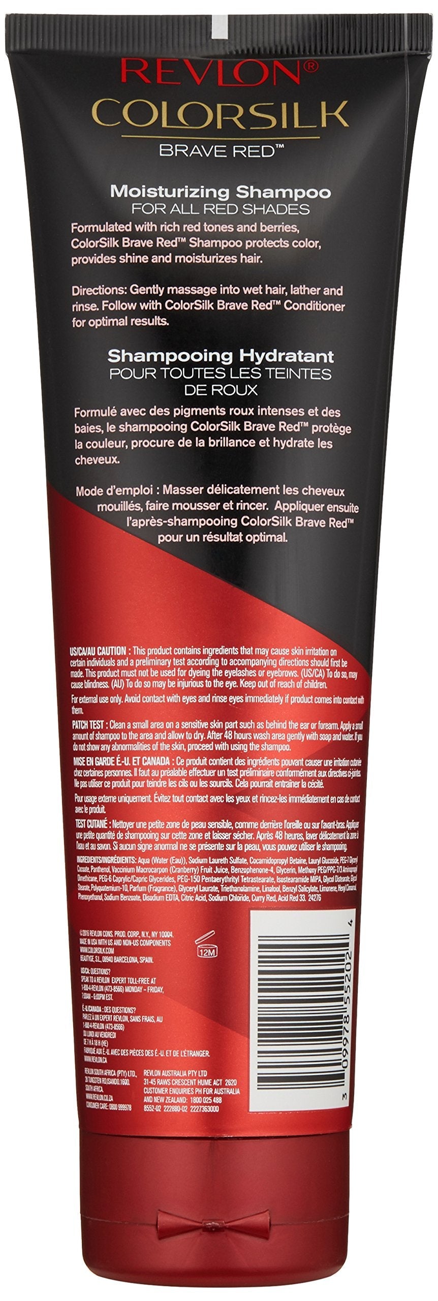 Revlon Colorsilk Care Shampoo, Red, 8.45 Fluid Ounce Beauty & Personal Care REVLON