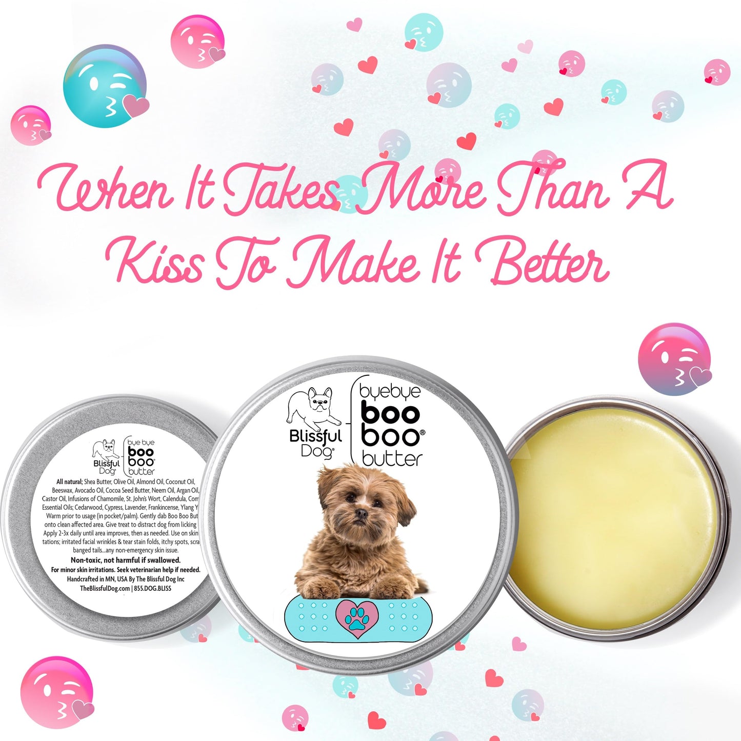 The Blissful Dog Lhasa Apso Boo Boo Butter, 4-Ounce Beauty and Personal Care The Blissful Dog
