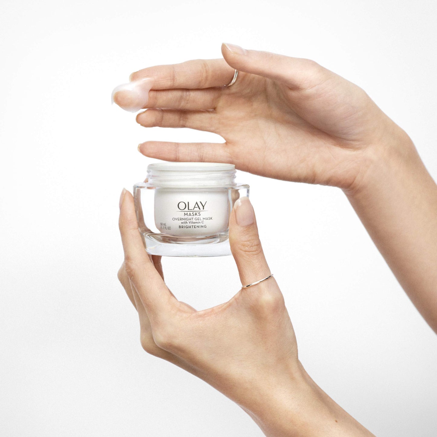 Face Mask Gel by Olay Masks, Overnight Facial Moisturizer with Vitamin E and Hyaluronic Acid for Hydrating Skin, 1.7 Fl Ounce Beauty & Personal Care Olay