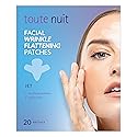 Toute Nuit Wrinkle Patches - Jet - Face Tape for Forehead and Large Frown Lines - Hypoallergenic Anti Wrinkle Patches - 20 Count, Made in USA Beauty & Personal Care Toute Nuit by Mimiko Inc