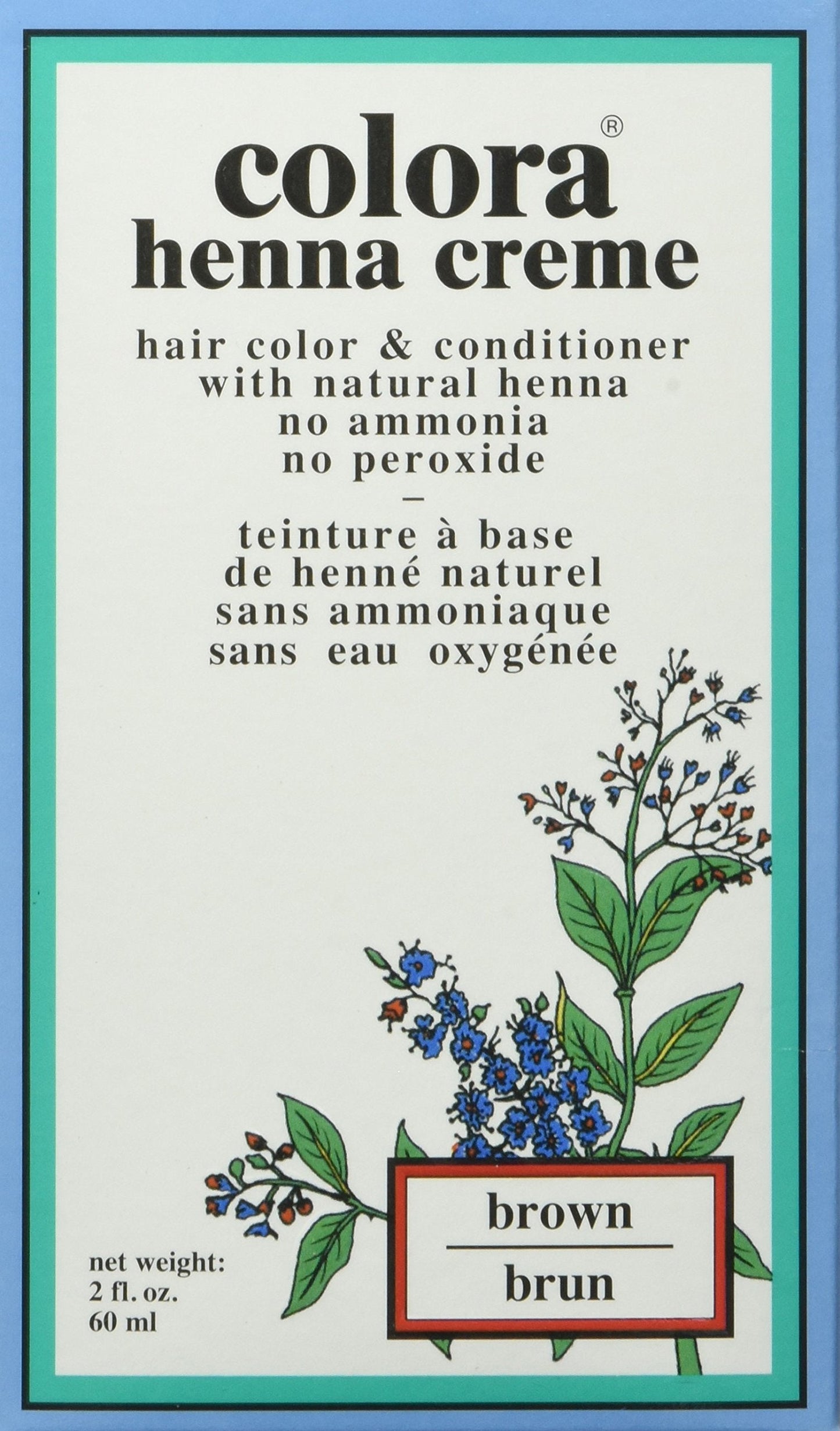 Colora Henna Creme, Brown, 2 Ounce Beauty & Personal Care Colora