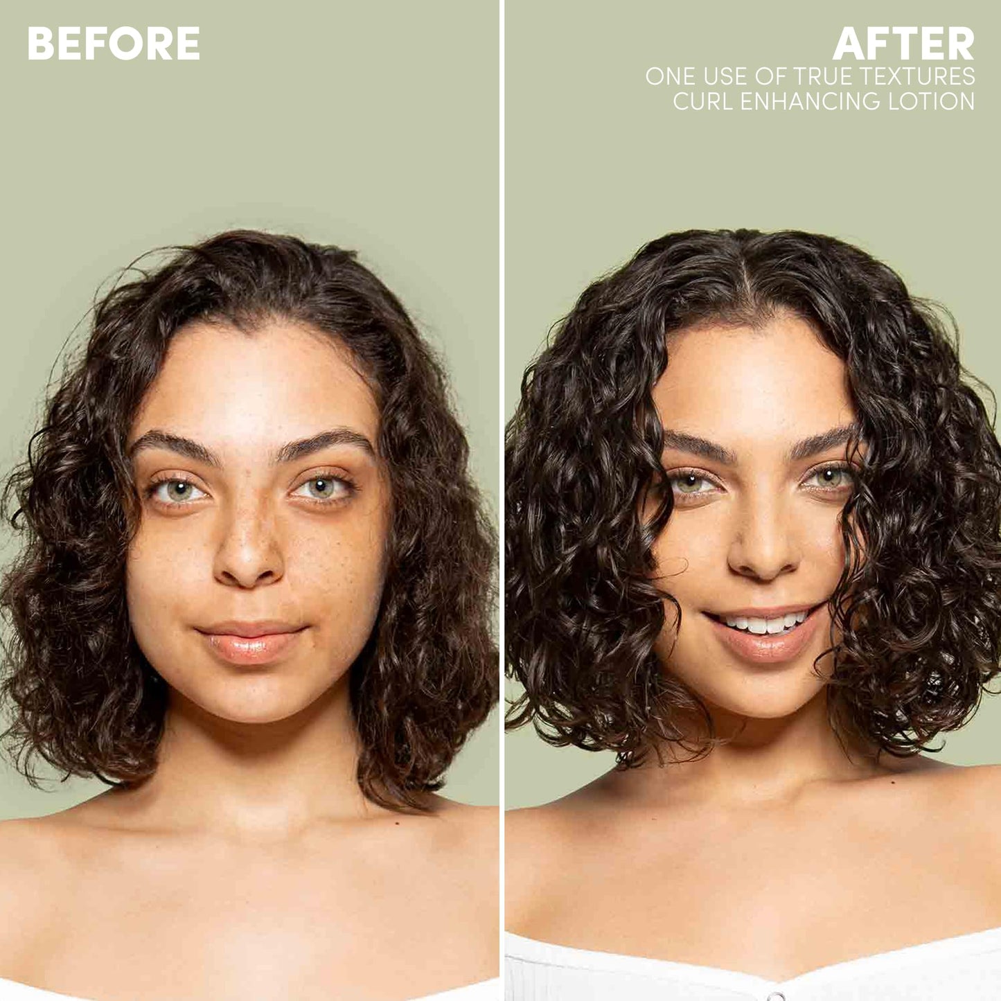 Mizani True Textures Curl Enhancing Lotion - Leave In Curl Cream for Curly Hair with Coconut Oil & Olive Oil, Frizz Control, Adds Hair Shine, No Beauty & Personal Care Mizani