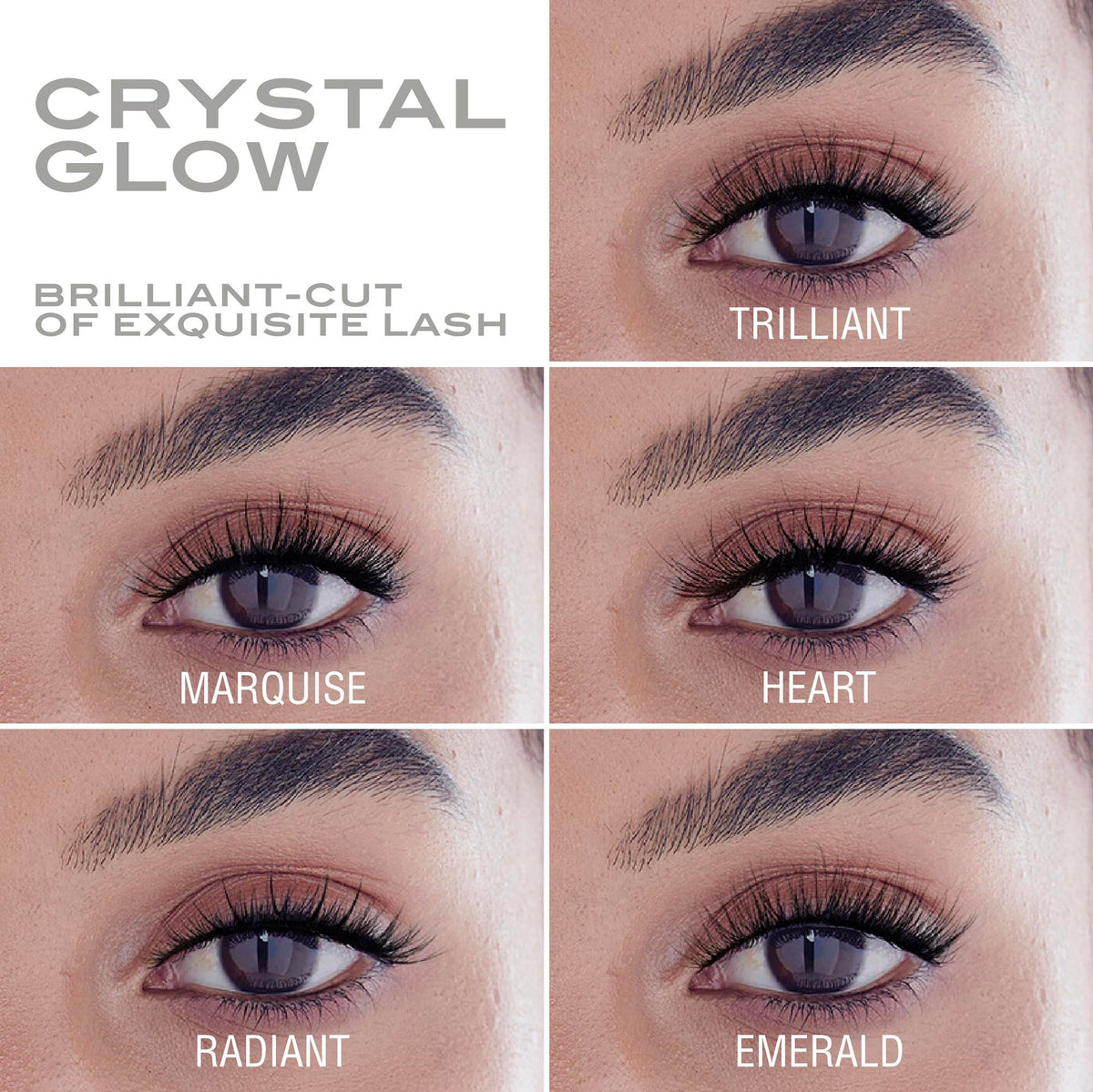 i•ENVY Crystal Glow False Eyelashes, Natural Luster Faux Mink Fake Eye Lash with Special Cut, Luminous Shine & Subtle Sparkle for Stunning Natural