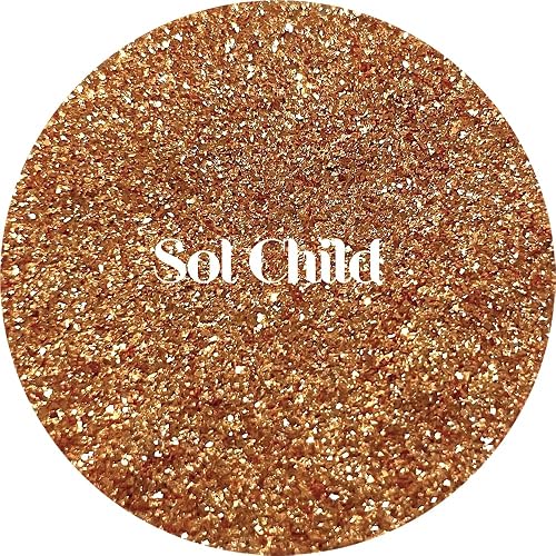 Gold Polyester Glitter | Craft Glitter | Glitter for Arts & Crafts | Tumblers | Cosmetics | Nails | Epoxy Resin Art | Slime | DIY | Body Glitter | 1 Beauty & Personal Care Glitter Heart Co.