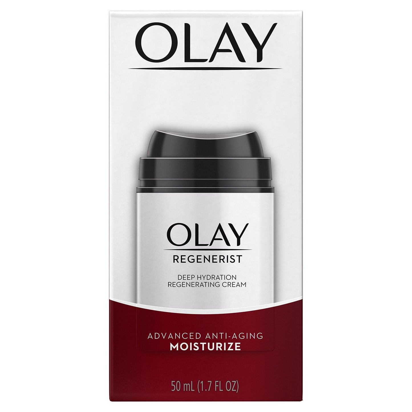 Face Moisturizer by Olay Regenerist Advanced Anti-Aging Deep Hydration Regenerating Cream Moisturizer, 1.7 Fluid Ounce Packaging may Vary Beauty & Personal Care Olay