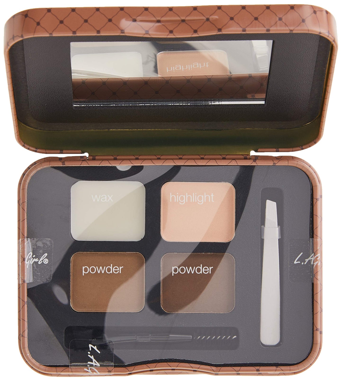 L.A. Girl Inspiring Brow Kit, Medium and Marvelous GES342 Beauty & Personal Care L.A. Girl