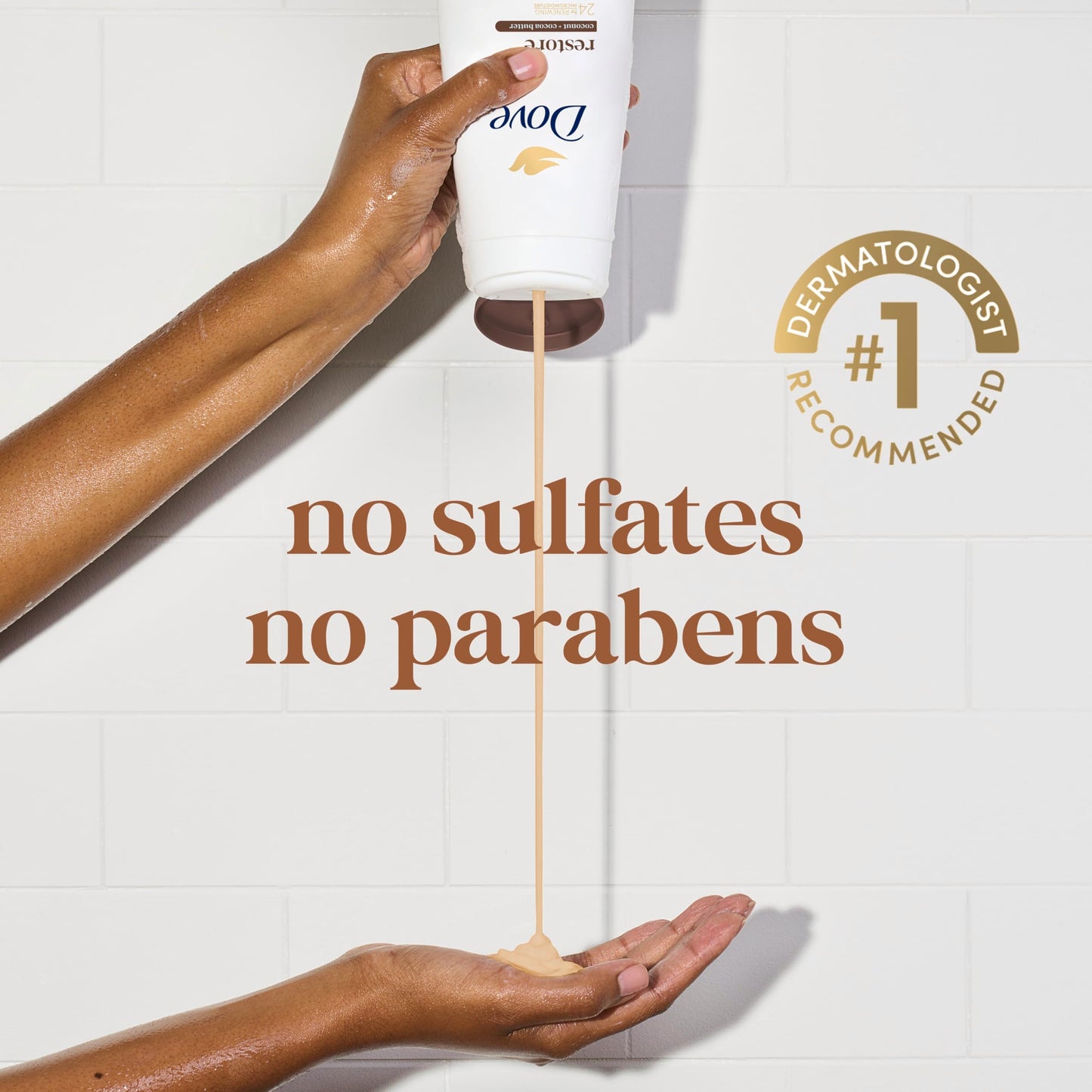 Dove Body Wash Restore Coconut & Cocoa Butter for 24hr Lotion-Soft Skin Moisturizing Skin Cleanser with No Sulfates No Parabens 20 oz Beauty & Personal Care Dove