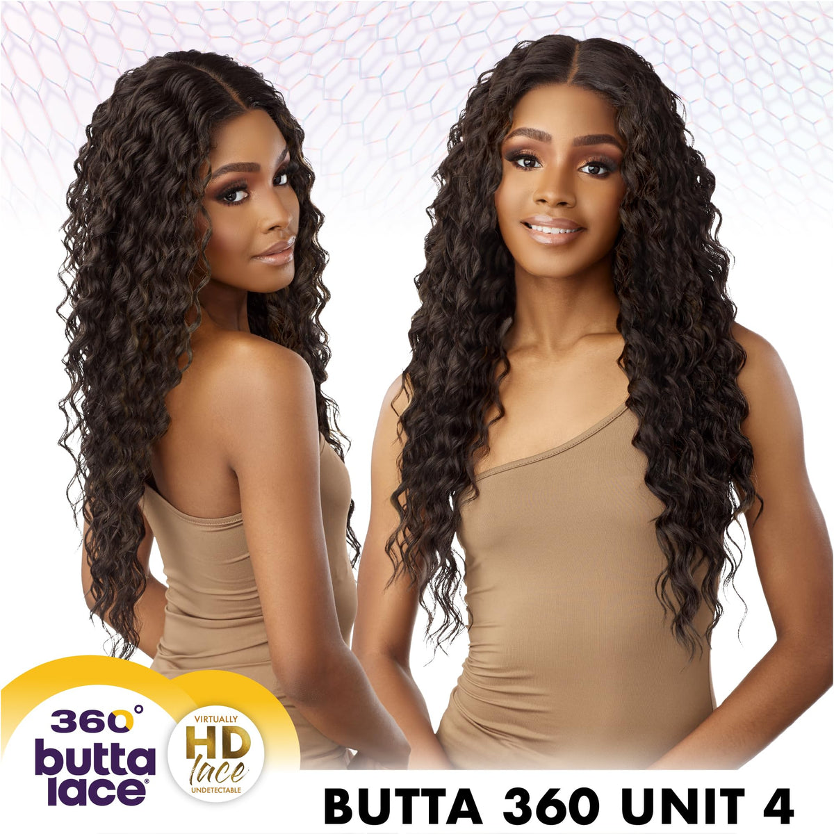 Sensationnel Butta 360 LaceWig-Unit 4, SH/BUTTERYBLONDE