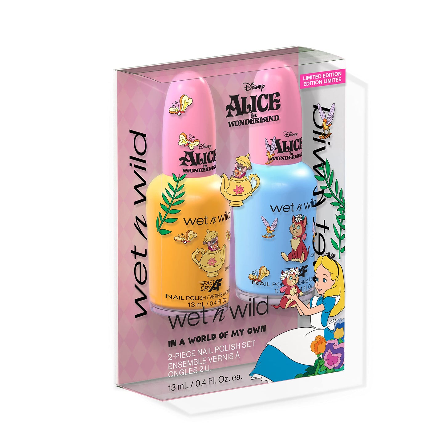 wet n wild In A World Of My Own 2-Piece Nail Polish Set Alice In Wonderland Collection Beauty & Personal Care wet n wild