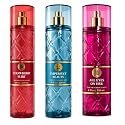 Bath & Body Works Fine Fragrance Mist Trio 3-Pack Imperfect Beauty + All Eyes On Her + Strawberry Flirt 8 oz Each Body Spray Set Beauty & Personal Care Bath & Body Works