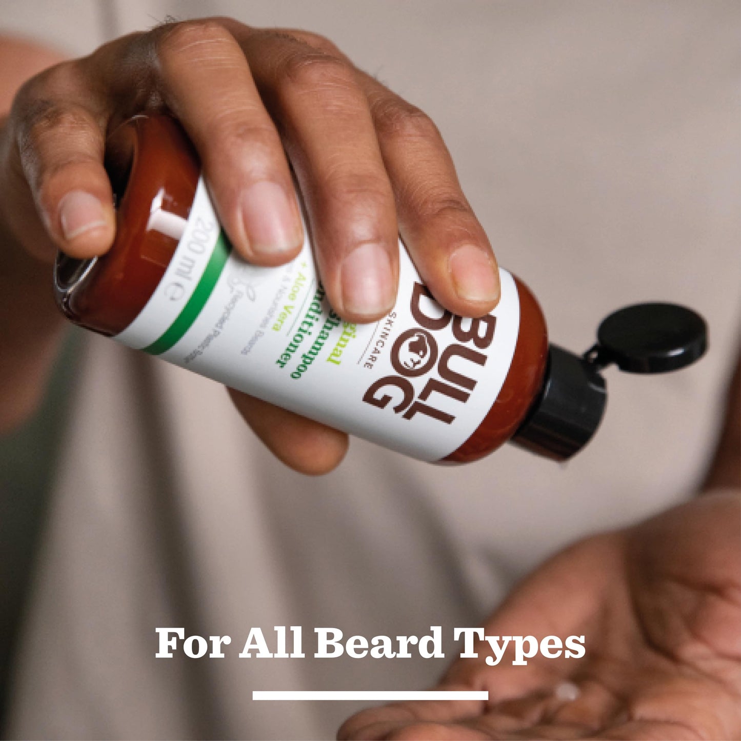 BULLDOG Skincare Original Beard Shampoo & Conditioner, Men's Grooming, Beard Moisturiser for Softer, Supple Beards, 200ml Beauty & Personal Care BULLDOG