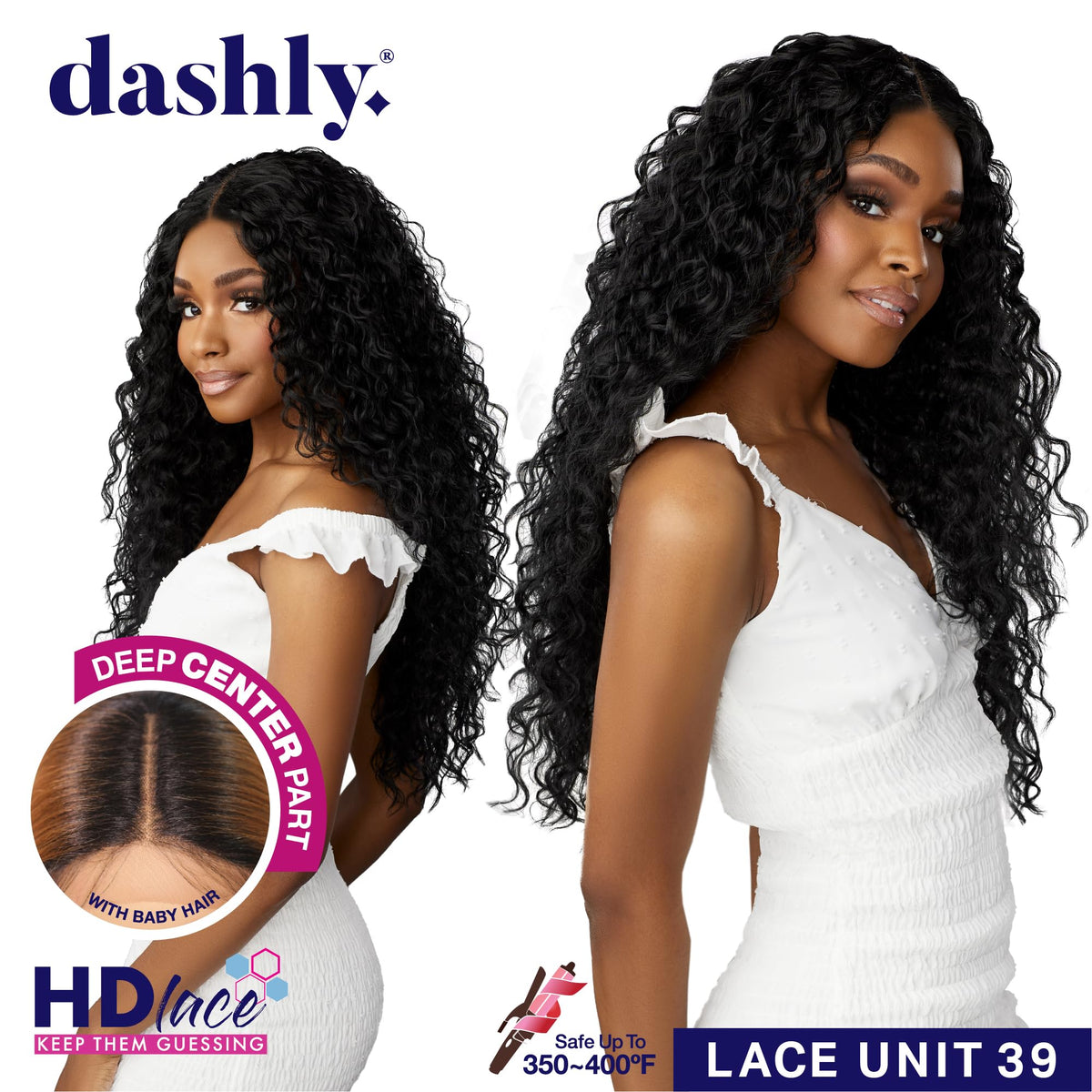 Sensationnel Dashly Lace Front Wig-Unit 39, FLAMBOYAGEBLONDE