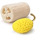 Serenelife Loofah and Sponge - Exfoliating Scrubber for Body Care in Bath Spa Shower, Remove Dead Skin, Great for Bathing and Scrubbing, Bathroom Beauty & Personal Care SereneLife