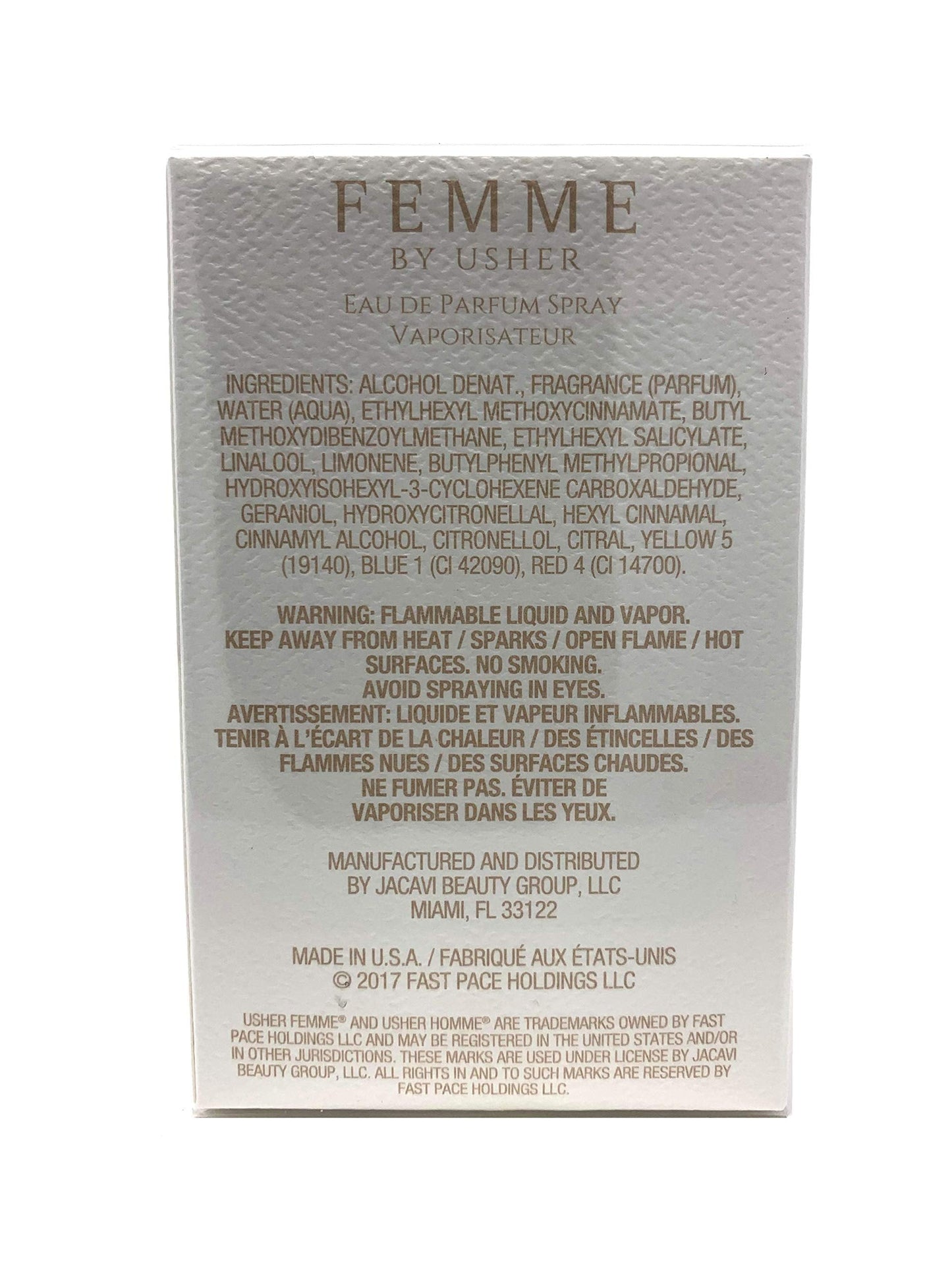 Usher Femme Perfume for Women Eau De Parfum 1.7 oz Beauty & Personal Care Usher