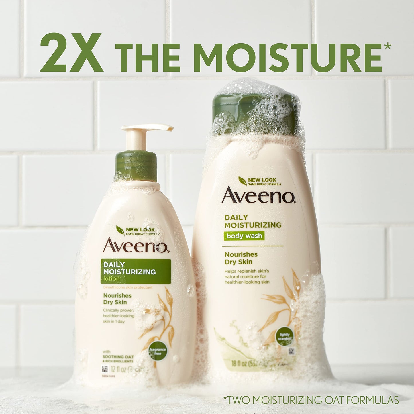 Aveeno Daily Moisturizing Body Wash with Soothing Oat, Creamy Shower Gel, Soap-Free and Dye-Free, Light Fragrance, 12 fl. oz Beauty & Personal Care Aveeno