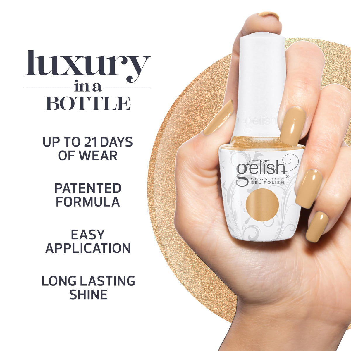 Gelish & Morgan Taylor Living Our Life Collection Duo - Give Me A Bubbly, 15mL